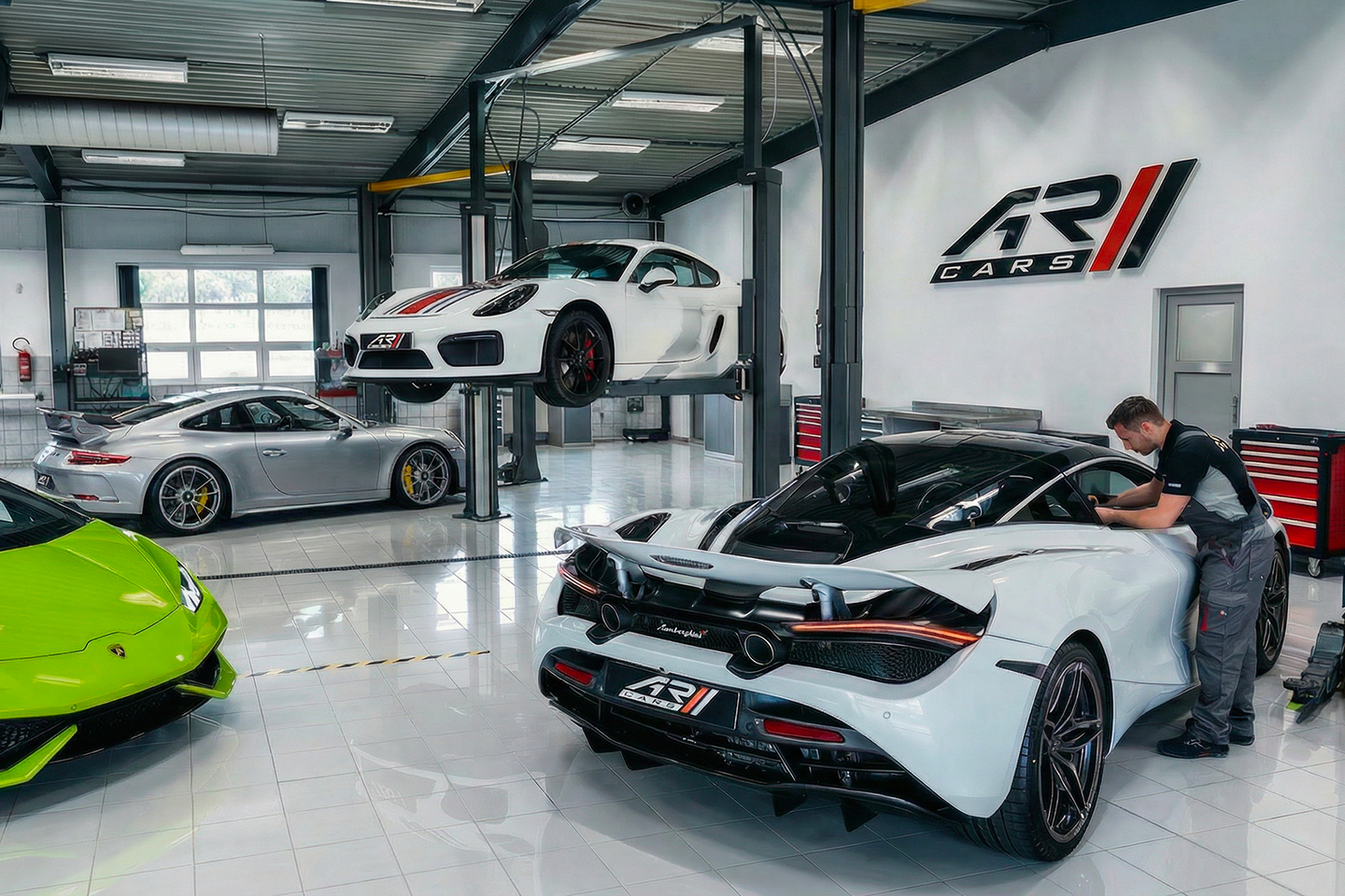 AR CARS - Servisování luxusních a sportovních vozidel